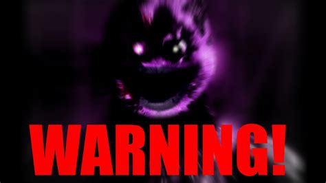 Warning Five Nights At Freddys 4 Nightmare Purple Man Reveal Video