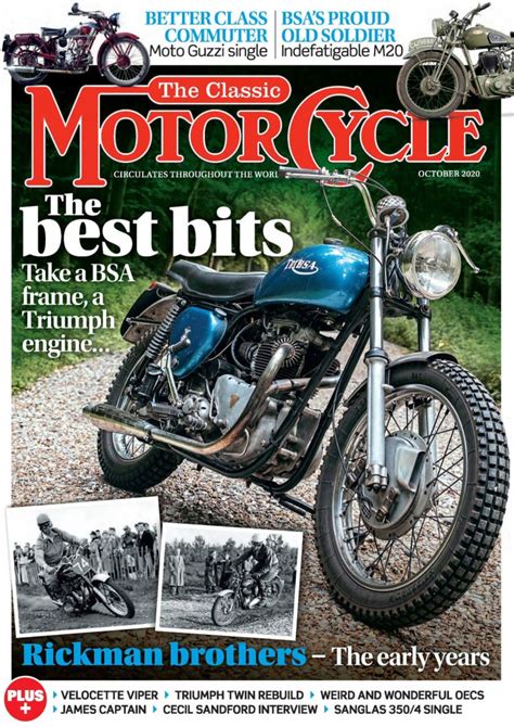 The Classic MotorCycle Magazine (Digital) Subscription ...