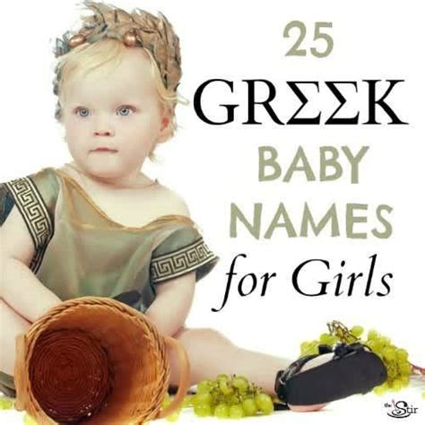 25 Gorgeous Greek Baby Names For Girls
