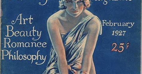 vintage magazine cover sex monthly february 1927 imgur