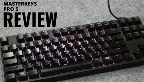 Cooler master took their time to release the masterkeys, they probably wanted to be sure to do it right. Review: Cooler Master Masterkeys Pro S - Gaming Central