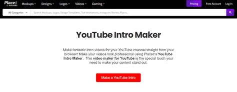 10 Best Youtube Intro Makers In 2023 Free And Paid Mike Stuzzi