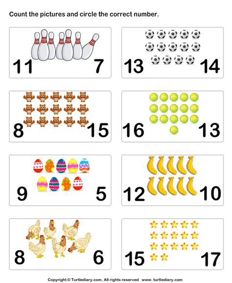 Counting To 20 Worksheets For Kids In 2023 Style Worksheets