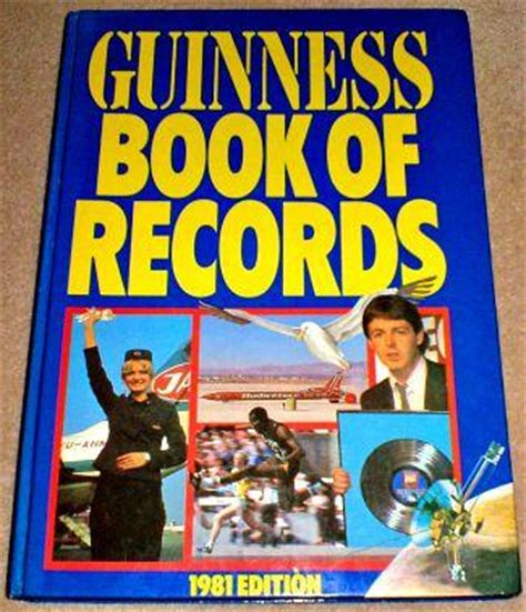 Their achievements can all be found in the 2019 guinness world records book, released on thursday. Books from 1981 - Simplyeighties.com