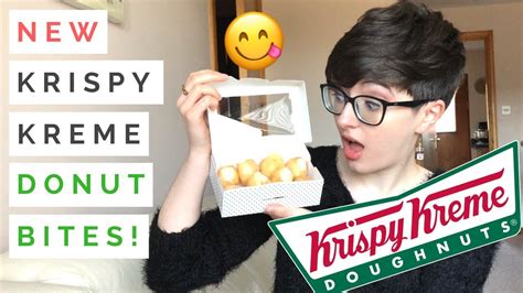 Welcome to the home of doughnuts and coffee since 1937! NEW KRISPY KREME DONUT BITES review!! - YouTube