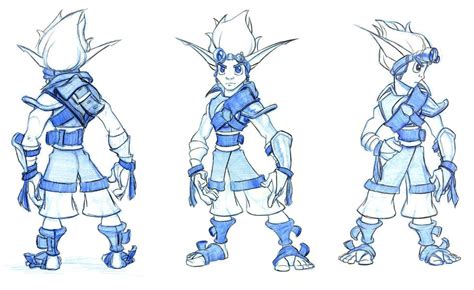 Jak Sketches Game Character Design Character Design References