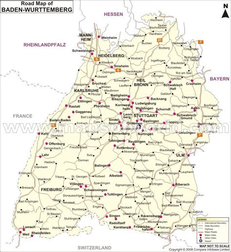 Wangen pictures) makes an interesting place to. Baden-Wurttemberg Road Map | Germany map, Map, Train route