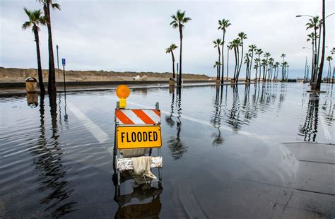 Photos California Storms Cause Flooding Downed Trees And Sinkholes