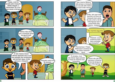 Hist Ria Em Quadrinhos Sobre Higiene Pessoal