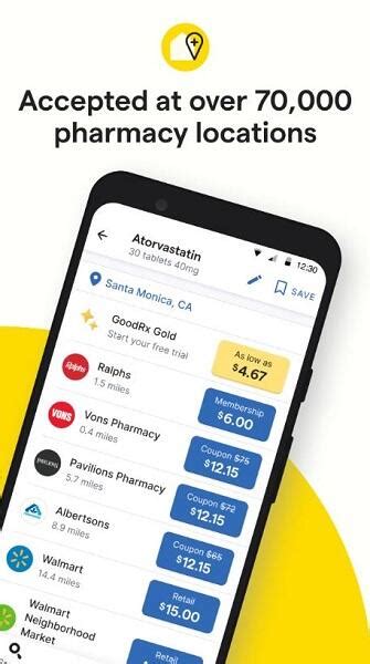 Goodrx App For Androidios Prescription Saver