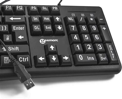 Geemarc Standard Big Letter Keyboard