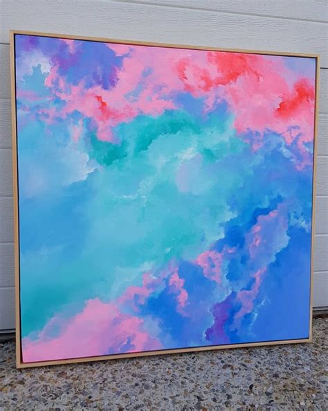 Auspicious Skies Art By Australian Artist Jessica Swan 📷jessswanart Abstract Colour