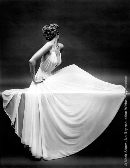 Mark Shaw Vanity Fair Sheer Gown Icon New York Ca 1950 From A