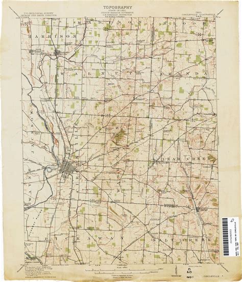 Chillicothe Ohio Zip Code Map Ohio Historical Topographic Maps Perry