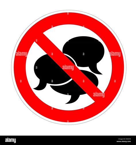 Forbidden To Speech Hi Res Stock Photography And Images Alamy