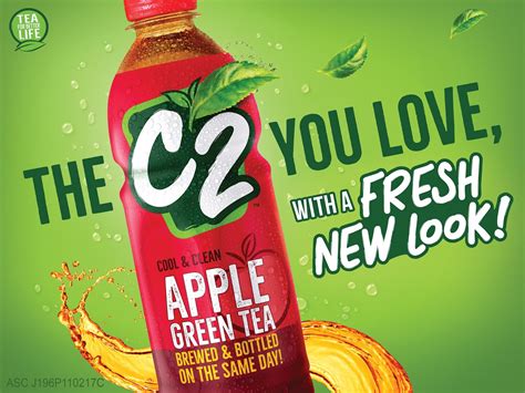 Enjoy Your Favorite C2 Green Tea With A Refreshing New Look Blog For
