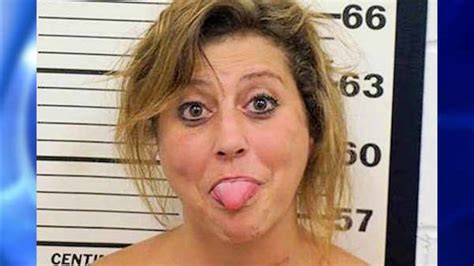 Allegedly Drunk Woman Sticks Out Tongue In Spotswood Mug Shot Abc7 Chicago