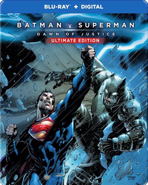 Best Buy Batman V Superman Dawn Of Justice Steelbook Ultimate Blu Ray 2016