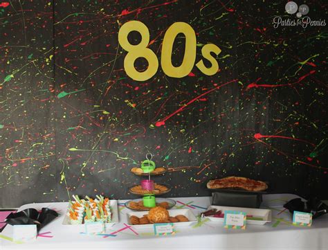 80s Party Parties For Pennies