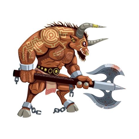 Check Out This Awesome Minotaur Design On Teepublic Stock Images