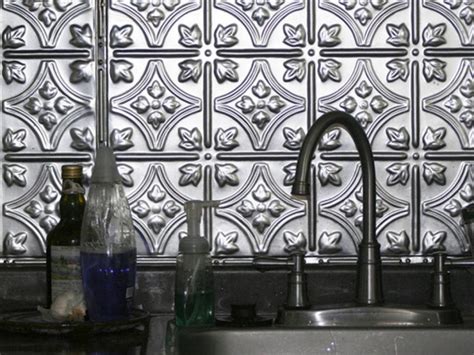 Metal Tile Backsplashes Hgtv