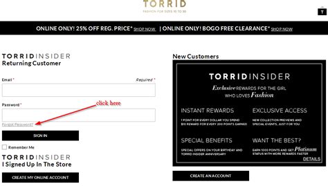 You can enjoy all the base and platinum rewards from the insider program, but you also receive: Torrid Credit Card Online Login - CC Bank