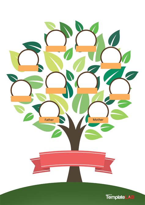 Showcase your entire family in one display. 41+ Free Family Tree Templates (Word, Excel, PDF) ᐅ ...