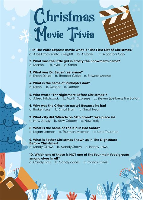 10 Best Christmas Vacation Printable Movie Trivia Pdf For Free At