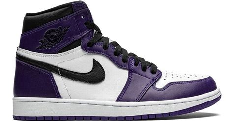 Унисекс nike air jordan 1 retro high og obsidian. Nike Air Jordan 1 Retro High OG M - Court Purple/White ...