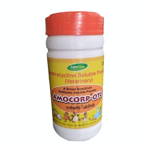 Amocorp Otc Oxytetracycline Soluble Powder Packaging Size 250g