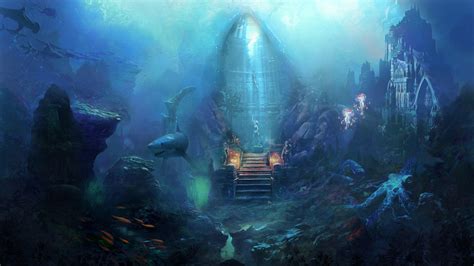 Real Underwater Ruins