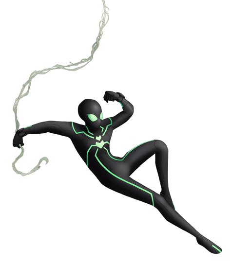 001h Spider Man Stealth Suit By Green Mamba On Deviantart