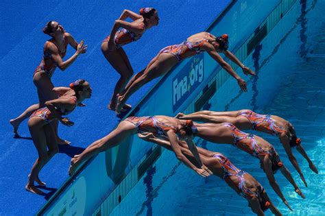 Oly 2016 Rio Fina Synchronized Swimming Esp