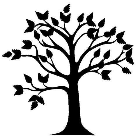 Embed this art into your website: Best Tree Clipart Black And White #18993 - Clipartion.com