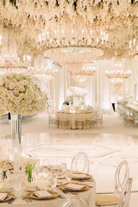 42 White Wedding Decoration Ideas In 2020 White Wedding Decorations