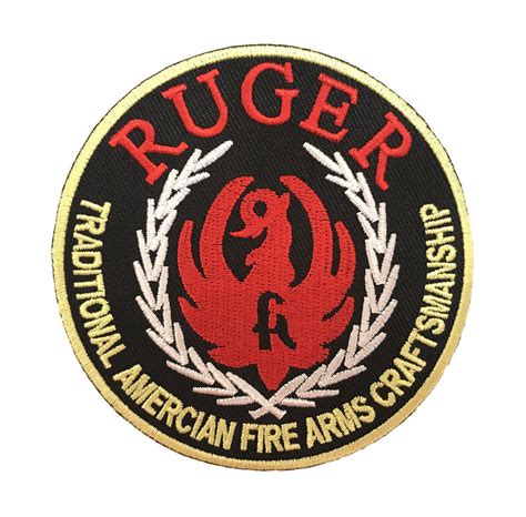 Ruger Firearms Gun Patch Iron On Miltacusa