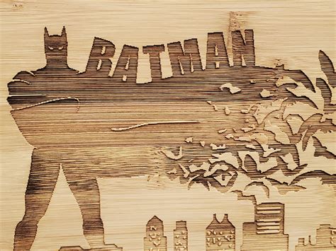 Batman Inspired Cutting Board Is The Perfect Addition To Any Etsy