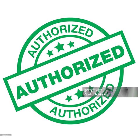 Authorized Label High Res Vector Graphic Getty Images