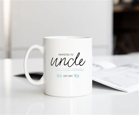 Promoted To New Auntie And Uncle Mug Auntie And Uncle T Etsy