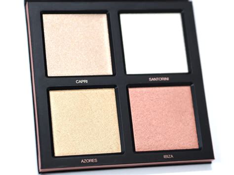 Huda Beauty Pink Sands 3d Highlighter Palette Review Swatches