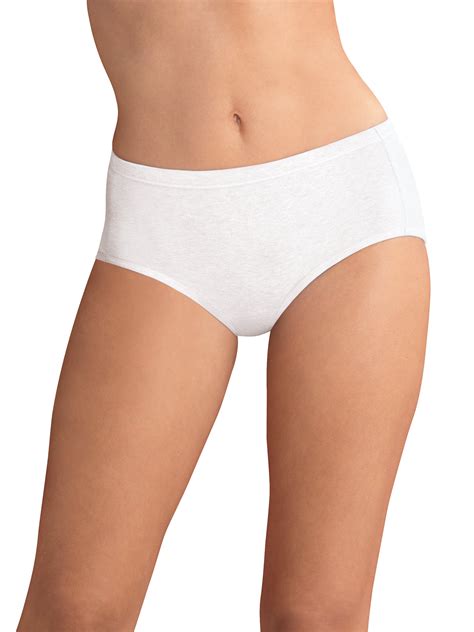 Hanes Womens Comfortsoft Waistband Low Rise Brief Panties 3 Pack
