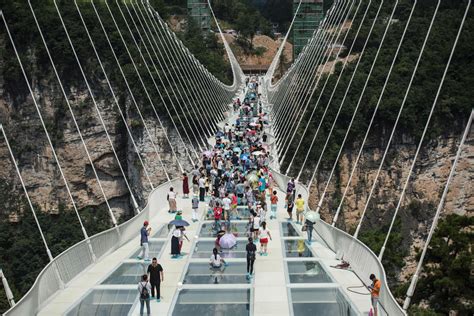 To add to the excitement, it also plans the world's tallest commercial bungee jump at the bridge's highest point situated around 400 m (1,312 ft) above the. China is home to world's highest and longest glass ...