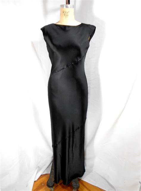 Vintage Emanuel Ungaro Beaded Evening Gown Size 6