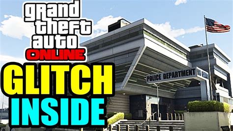 Gta V Online Police Station Wall Breach Glitch 139 Youtube