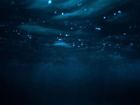 Wallpaper Water Underwater Depth Blue Hd Widescreen High