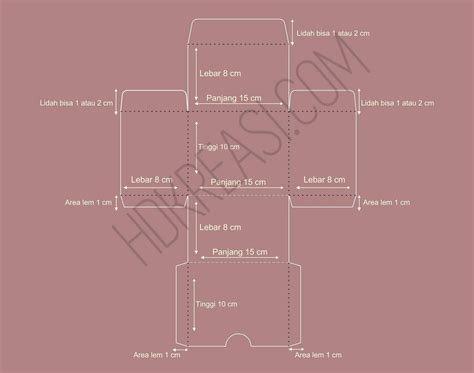 Cara Bikin Kotak Kemasan Produk Griya Tas Kertas