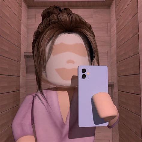 Roblox Aesthetic Pictures Brown Hair