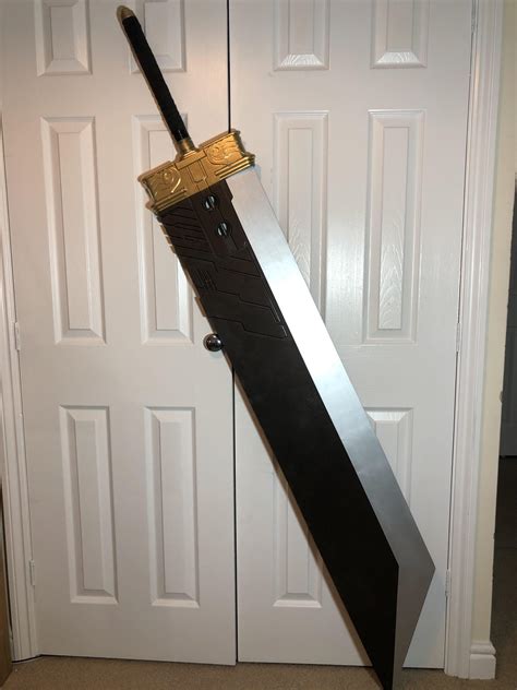 Final Fantasy Buster Sword 198cm Tall Printed In 7 Parts R3dprinting