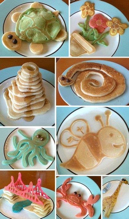 16 Pancake Art Ideas Pancake Art Pancakes Kids Meals
