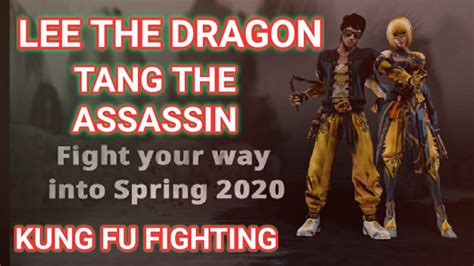 Garena Free Fire Kung Fu Fighting Lee The Dragon And Tang The Assassin